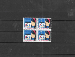 AUSTRALIA Nº 307 Bloque De Cuatro - Mint Stamps