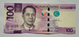 Philippines 100 Peso 2022  Duterte / Diokno - Philippines