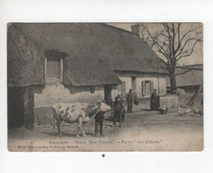 1 Oude Postkaart  BRASSCHAET Brasschaat  Hoeve Den Elshout 1909  Waterput - Brasschaat