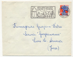 FRANCE - 0,25 Marianne Nef, OMEC "Bourganeuf, Centre De Tourisme" - 4/4/1960 -  BOURGANEUF (Creuse) - Annullamenti Meccanici (pubblicitari)