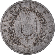 Monnaie, Djibouti, 5 Francs, 1991 - Djibouti