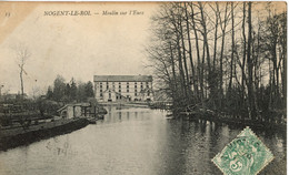 NOGENT LE ROI MOULIN SUR L'EURE 1907 - Nogent Le Roi