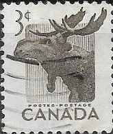 CANADA 1953 National Wild Life Week - 2c. - Elk FU - Gebruikt