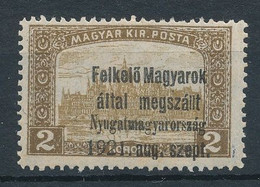 1921. Western Hungary (I.) Occupation - Non Classificati