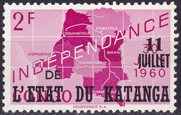 Katanga BE 44 YT 44 Mi 44 Année 1960 (MNH **) - Katanga