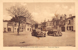 23-575 : LA CHAPELLE-BASSE-MER. AUTOMOBILES CITROËN PLACE DE L'EGLISE - La Chapelle Basse-Mer