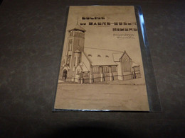 Carte Postale Binche Eglise Du Sacré Coeur Dessin D'architecte - Binche