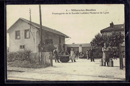 CPA 01 - 8. VILLARS LES DOMBES - FROMAGERIE DE LA SOCIETE LAITIERE MODERNE DE LYON - Villars-les-Dombes