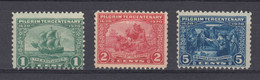 US 1920 Landing At Plymouth Stamp Set,Scott# 548-850,OG,MNH ,VF, CV$107.5 - Unused Stamps
