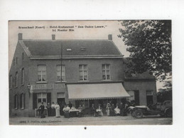 1 Oude Postkaart  BRASSCHAET Brasschaat  KAART Hotel - Restaurant "Den Ouden Leeuw " Bij Moeder Mie Uitgever Hoelen - Brasschaat