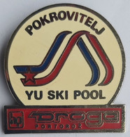 Yu Ski Pool, Sponsorship, Droga Portoroz, Slovenija Skiing Slovenia Alpinism (Mountaineering / Hiking) PIN P3/4 - Sports D'hiver