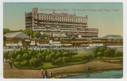Essex - Southend-on-Sea - The Sunken Gardens And Palace Hotel - Southend, Westcliff & Leigh