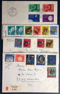 Suisse, Lot De 4 Enveloppes - Divers - (B4107) - Covers & Documents