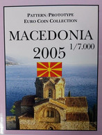 Macedonia - Euro Patterns 8 Coins 2005, X# Pn1-Pn8 (#1601) - Nordmazedonien