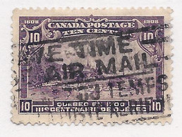 15366) Canada 1908 Quebec - Usados
