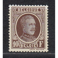 BELGIUM - King Albert I 1927 MH - 1922-1927 Houyoux