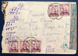 Espagne, Divers Sur Enveloppe 18.10.1938 + Censure - (B4114) - Storia Postale