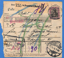 Allemagne Reich 1916 Carte Postale De Frankfurt (G13265) - Storia Postale