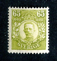 153 Sweden 1918 Scott 91- Mi.81 Mnh** (Offers Welcome!) - Unused Stamps