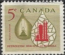 CANADA 1958 Centenary Of Canadian Oil Industry - 5c. -'Petroleum 1858–1958' FU - Gebruikt