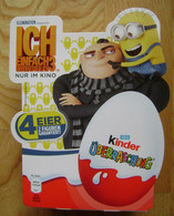 KINDER SURPRISE BOX MINIONS WITH 4 EGGS - Other & Unclassified