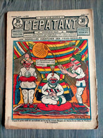 L'épatant N° 974 LES PIEDS NICKELES FORTON  FORTON  31/03/1927 RARE PAPYRO Dedans éventail Mécanique - Pieds Nickelés, Les