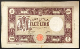 1000 LIRE BARBETTI Testina B.I. 21 03 1947 Taglietti Ma Ottimo Esemplare Con Carta Freschissima Lotto 3031 - 1000 Lire