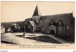 ROCHEFORT EN TERRE - Eglise De Notre Dame De La Tronchaye   2 Scans   TBE - Rochefort En Terre