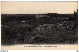 ROCHEFORT EN TERRE -  Panorama De La Ville.    2 Scans   TBE - Rochefort En Terre