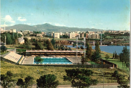 ROMA E.U.R. - IL LAGO E LA PISCINA  (RM) - Parques & Jardines