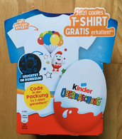 KINDER SURPRISE BOX T-SHIRT WITH 4 EGGS - Other & Unclassified