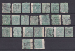 AUSTRALIE DU SUD LOT DE 23 TIMBRES  OBLITERES LA REINE VICTORIA  ONE PENNY - Oblitérés