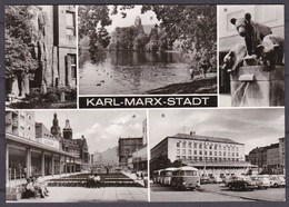 Deutschland Sachsen Karl-Marx-Stadt Mehrbildkarte (N-469) - Chemnitz (Karl-Marx-Stadt 1953-1990)