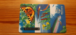 Phonecard United Kingdom Mercury 37MERA - Bird, Fish, Butterfly - Mercury Communications & Paytelco