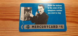 Phonecard United Kingdom Mercury 20MERD - Mercury Communications & Paytelco