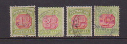 AUSTRALIA    1909    Postage  Due    4  Values      USED - Usados