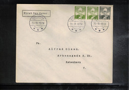 Greenland / Groenland 1938 Interesting FDC - Lettres & Documents