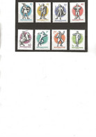 HONGRIE  - SERIE ESCRIME N° 1295 A 1302  NEUVE SANS CHARNIERE  ANNEE 1959 - Unused Stamps