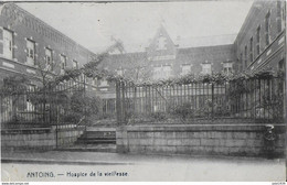 AA+   ANTOING ..-- HOSPICE De La VIEILLESSE  . 1925 Vers SENSENRUTH ( Mme Veuve BLONDLET ) . Vverso . - Antoing