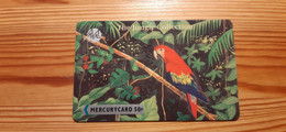 Phonecard United Kingdom Mercury 20MERA - Bird, Parrot - Mercury Communications & Paytelco