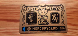 Phonecard United Kingdom Mercury 18MERD - Stamp - Mercury Communications & Paytelco