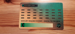 Phonecard United Kingdom Mercury 20MERA - Mercury Communications & Paytelco