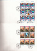 1--1--23  1999  2912-13  EUROPA  NATURSCHUTZ  JUGOSLAVIJA KLB - FDC SELTEN - 1999