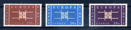 1963 CIPRO SET MNH ** EUROPA Cept - Ongebruikt