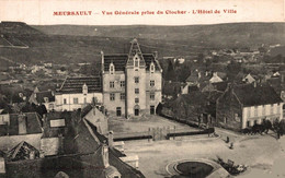 21 MEURSAULT VUE GENERALE PRISE DU CLOCHER L'HOTEL DE VILLE - Meursault