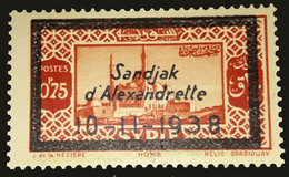 Turkeiy 1931 Alexandrette , Alexandretta , Hatay , Atatork Morning 0.75 Pi , Rare , MNH** - Unused Stamps