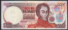 VENEZUELA 5000 BOLIVARES 10/02/1998 SERIE C32973021 Pick-78 B XF - Venezuela