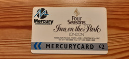 Phonecard United Kingdom Mercury 20MERC - Four Seasons - [ 4] Mercury Communications & Paytelco