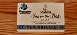 Phonecard United Kingdom Mercury 17MERE - Four Seasons - Mercury Communications & Paytelco