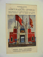 BARI  FIERA  ASSICURAZIONI GENERALI    CARTOLINA D'EPOCA   NON    VIAGGIATA COME DA FOTO FORMATO PICCOLO - Foires